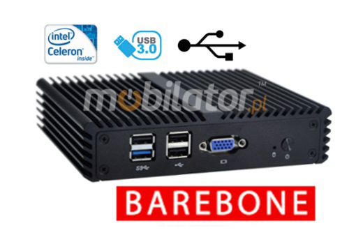 Computer Industry Fanless MiniPC mBOX Q190G4N Barebone